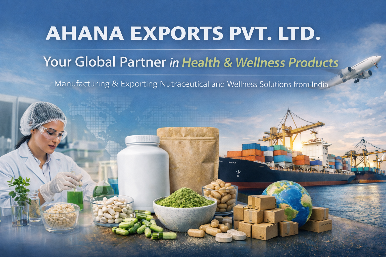 Ahana Exports Hero Banner